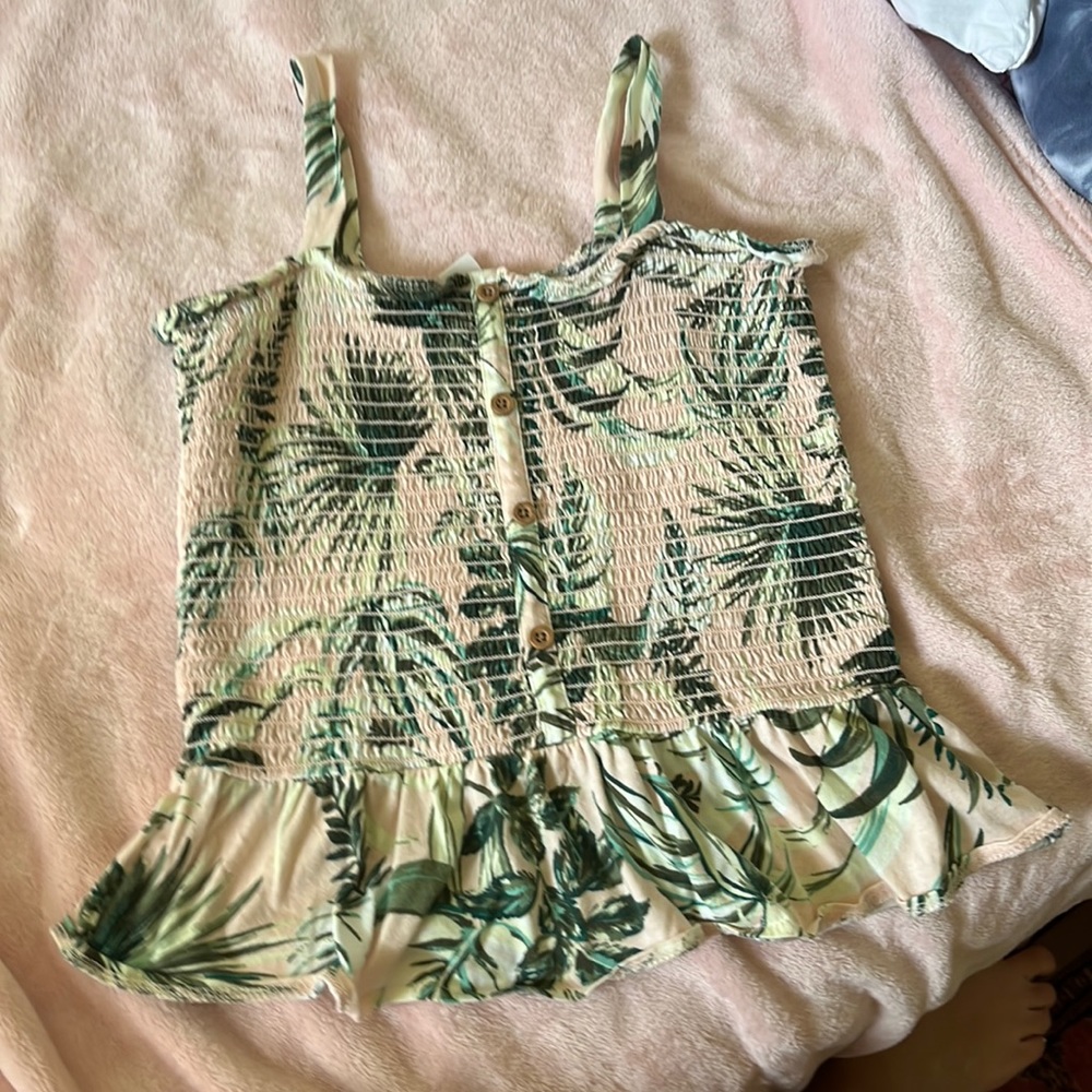 Old Navy Girls Tropical Tank Top